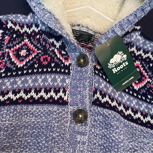 Roots Baby Knit Hoodie Sweater - Picture 7 of 8